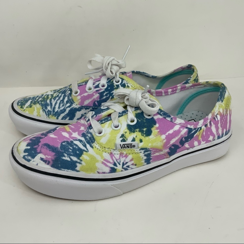 Vans Comfycush Authentic Trainers-Orchid/True White/Multicolor. Womens Size 7.0 - Picture 4 of 12